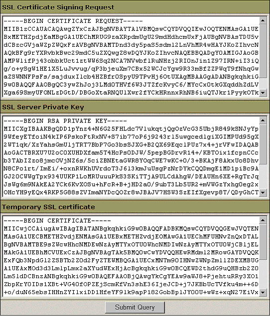 Data to Generate CSR